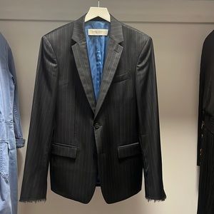 Striking Golden Goose pinstripe blazer